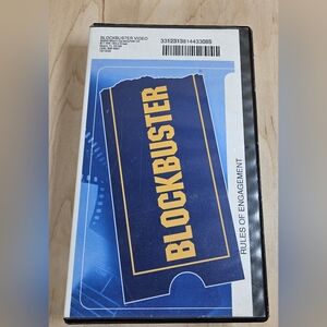 Blockbuster Rules of Engagement VHS 2000 Rental Tested